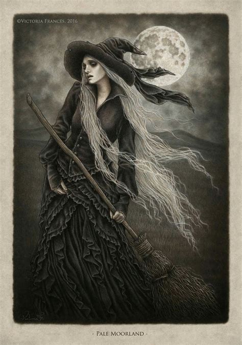 Exposed witch illustration